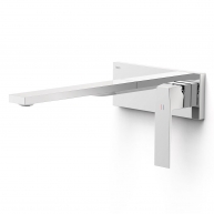 Robinet encastrable 1 pièce bec long Slim Exclusive chrome