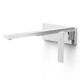 1 Piece Long Spout Recessed Faucet For Slim Exclusive Sink