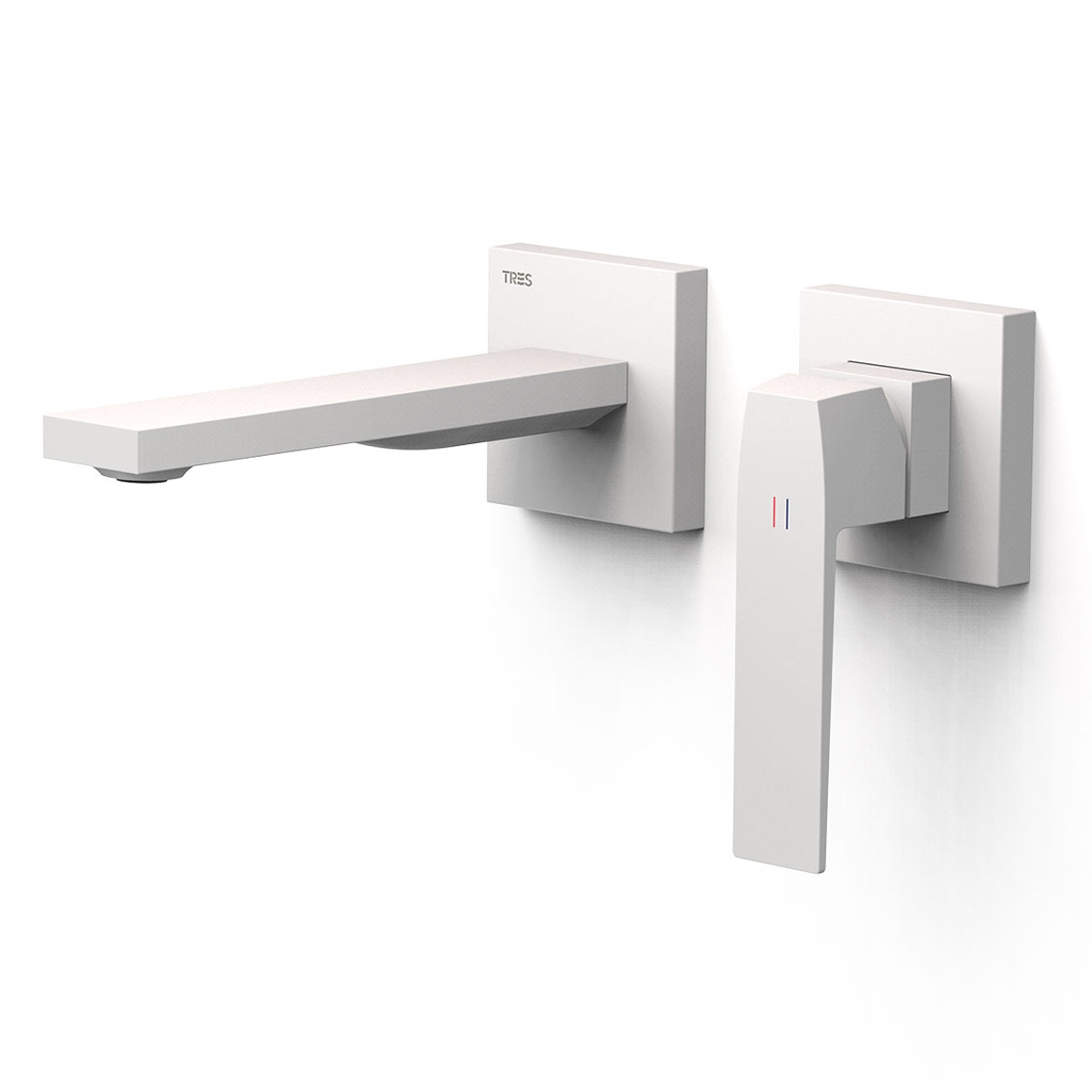 Slim Exclusive robinet encastrable blanc mat