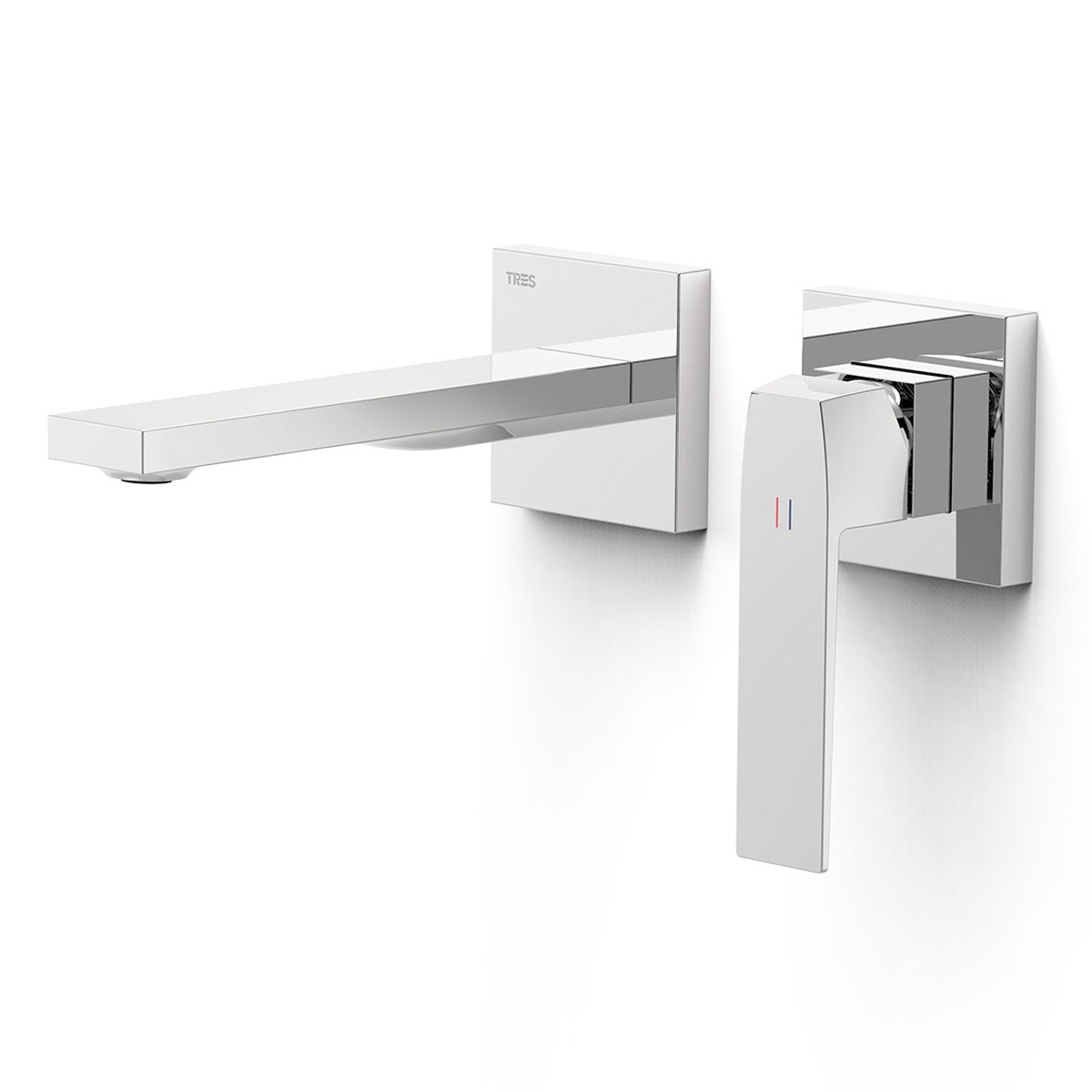 Slim Exclusive eingebauter Chromwasserhahn