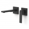 Slim Exclusive matte black built-in faucet