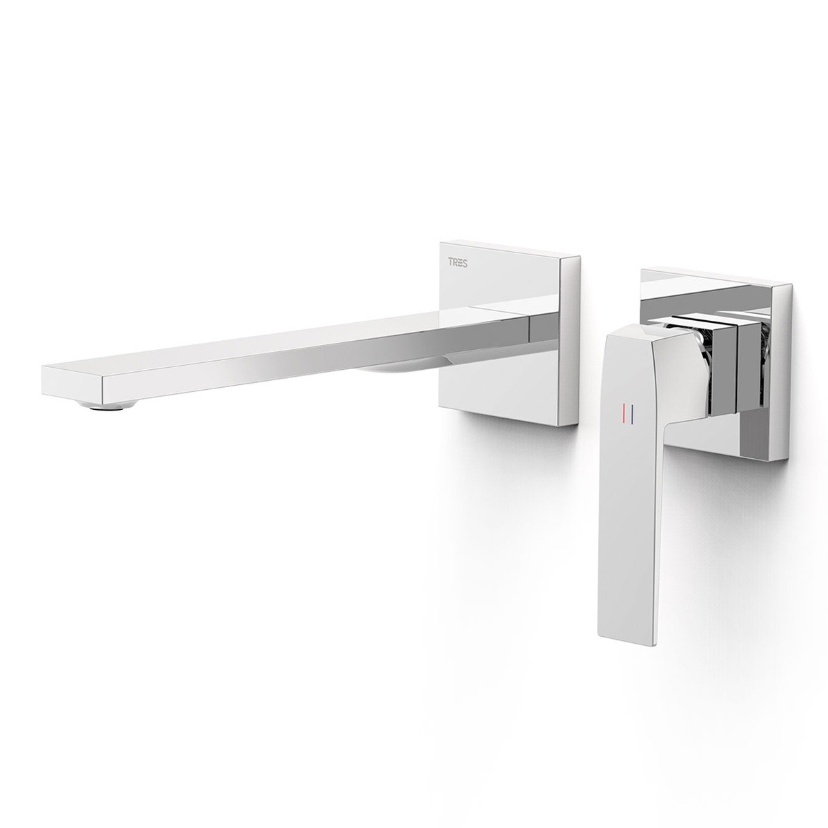 Bico longo Slim Torneira embutida cromada exclusiva