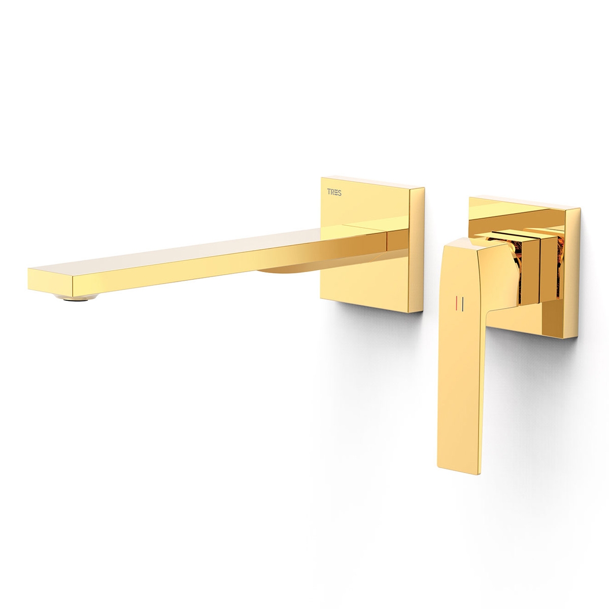 Grifo empotrado caño largo Slim Exclusive oro