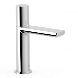 Flat spout tap for max sink