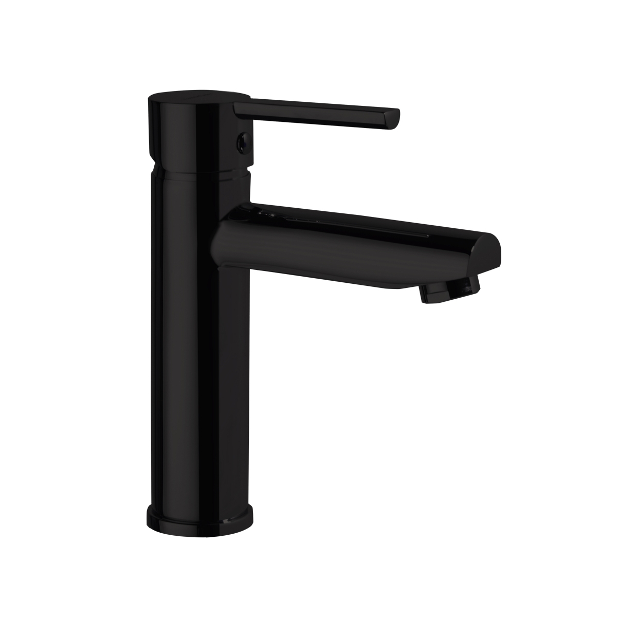 Drako matte black cold opening single-lever faucet