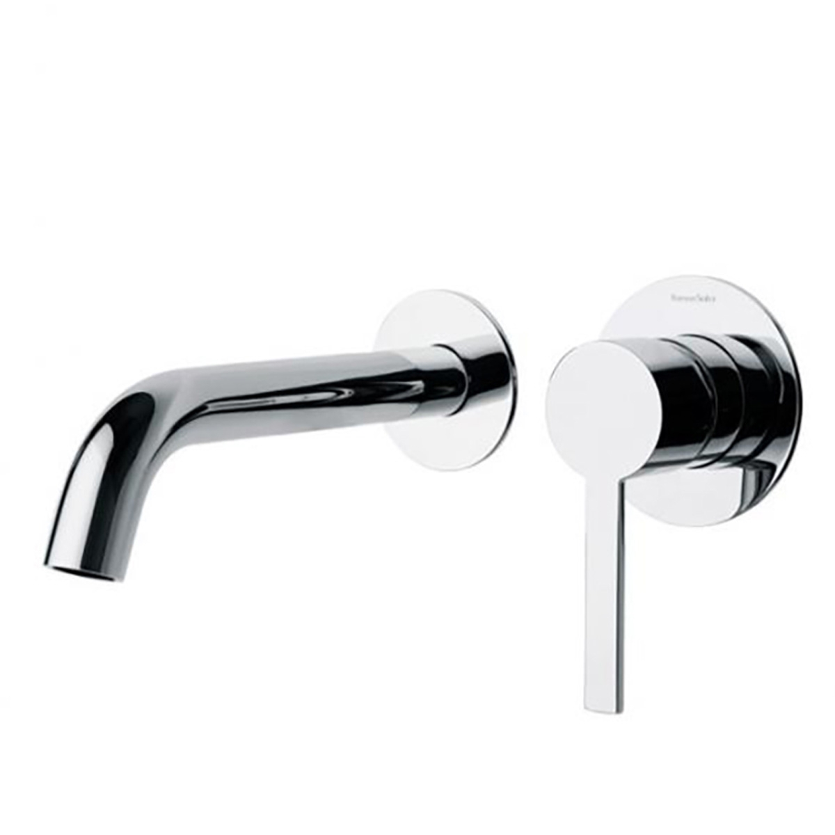 Drako chrome torneira embutida da pia