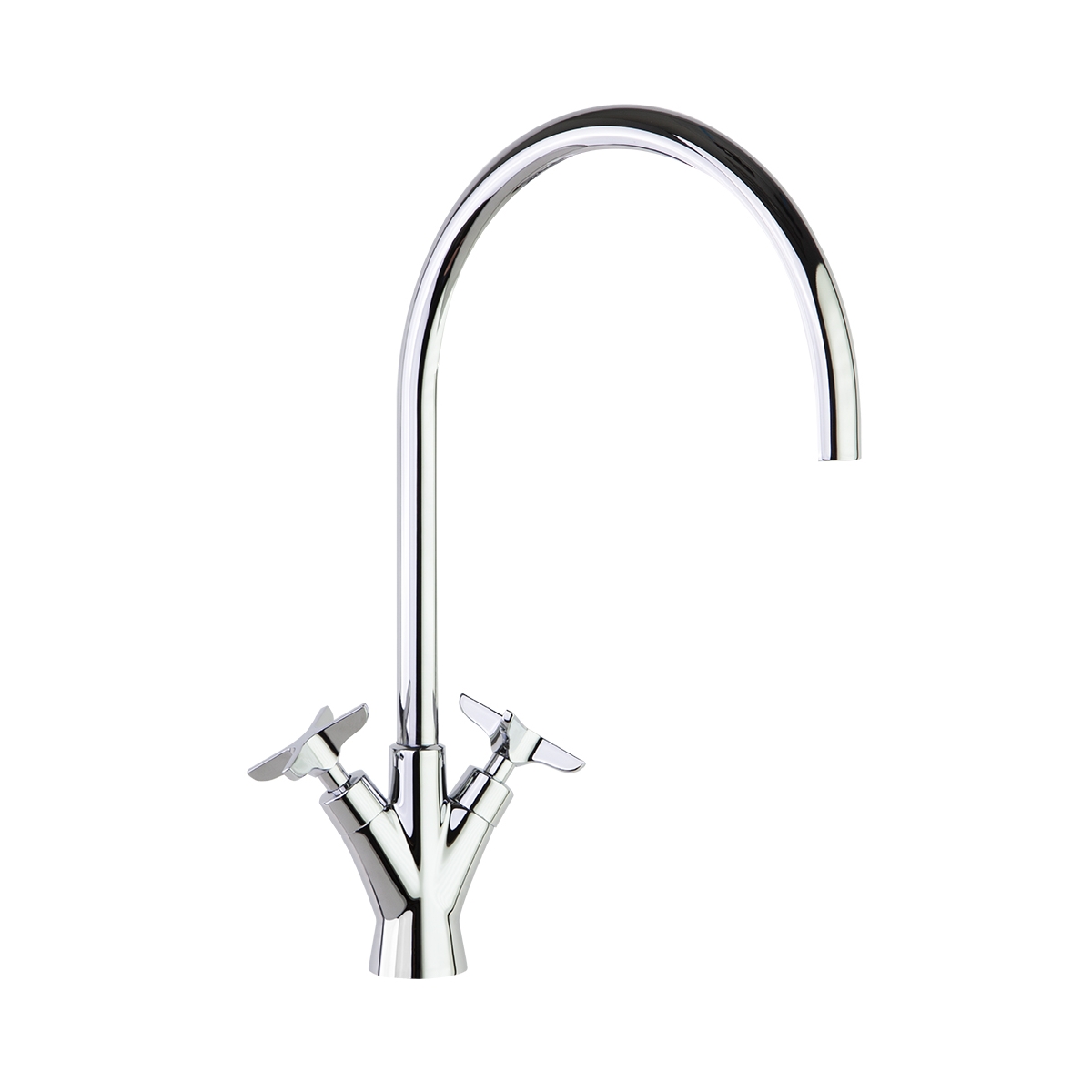 Adagio chrome two-lever kitchen faucet