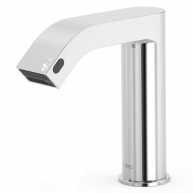 Electronic Faucet 1 Water Curved Design With Soap Dispenser For Electronic Chrome Sink