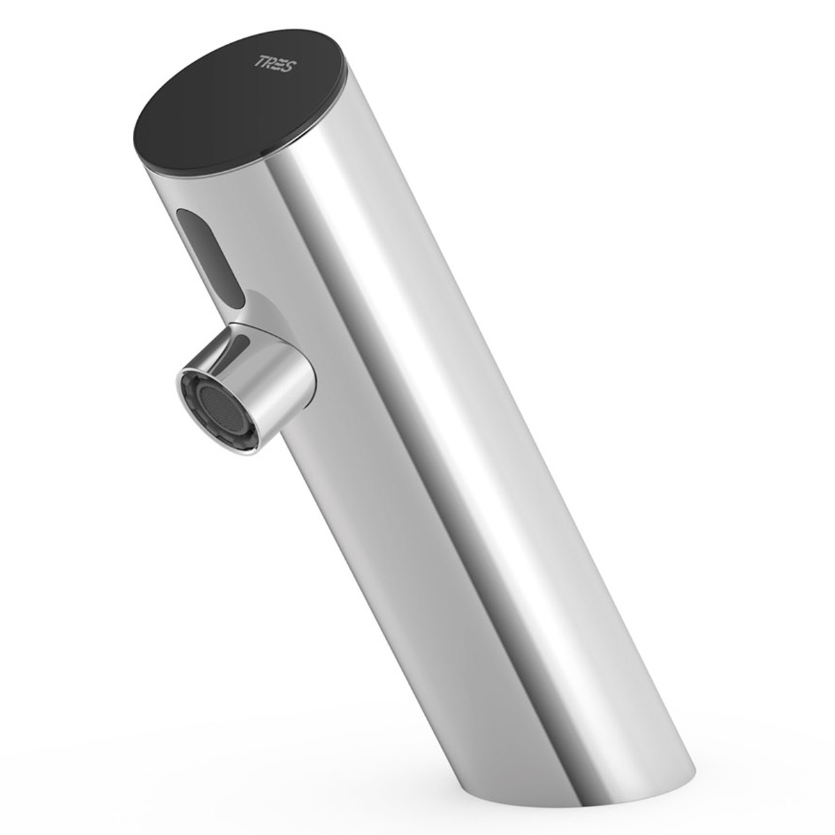 Electronic Series inclined single-water tap chrome finish