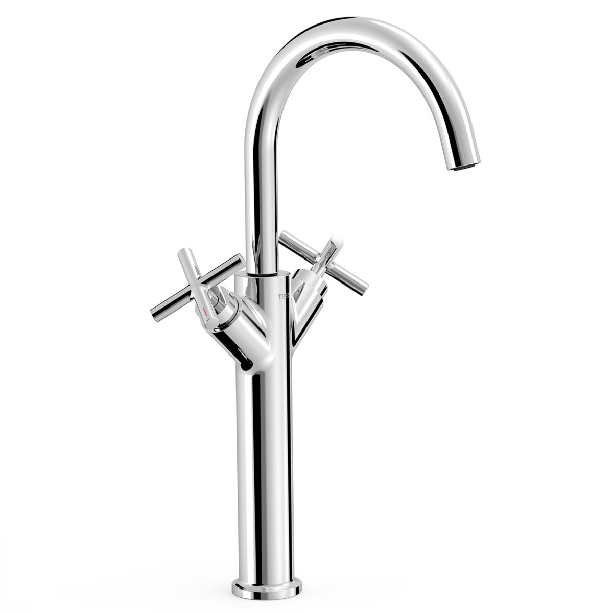 XXL Doppelgriff-Wasserhahn für das Montblanc-Serie Chrom-Waschbecken