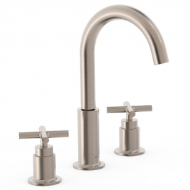 Double-lever shelf faucet for Montblanc series sink