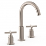 Double-lever shelf faucet for Montblanc steel series sink