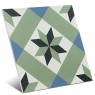 Green and blue tile infusion ribiera from mainzu