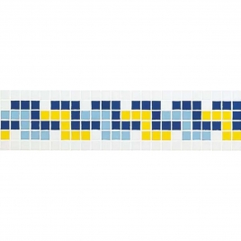 Border 3 of mosaic tiles for swimming pool (Unit)
