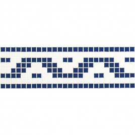 Border 5 of mosaic tiles for swimming pool (Unit)