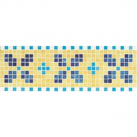 Borda 10 de mosaicos para piscina (Unidade)