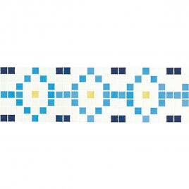Borda 11 de mosaicos para piscina (Unidade)