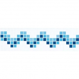 Border 12 of mosaic tiles for swimming pool (Unit)