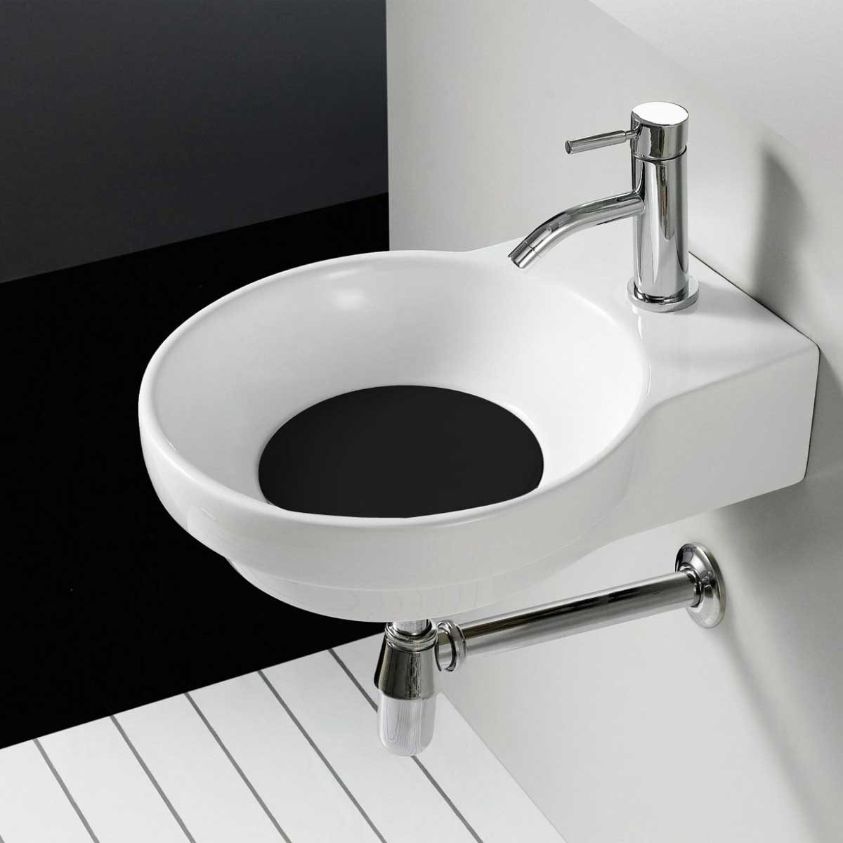 Pia circular de Marselha Black The Bathco