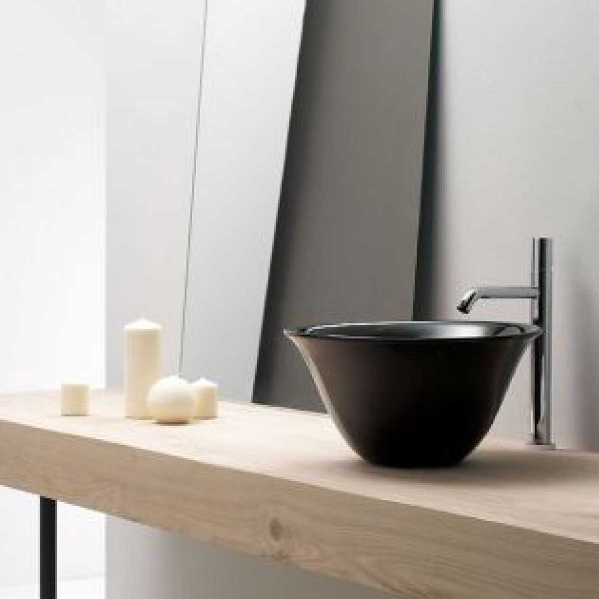 Évier circulaire Nordic Black The Bathco