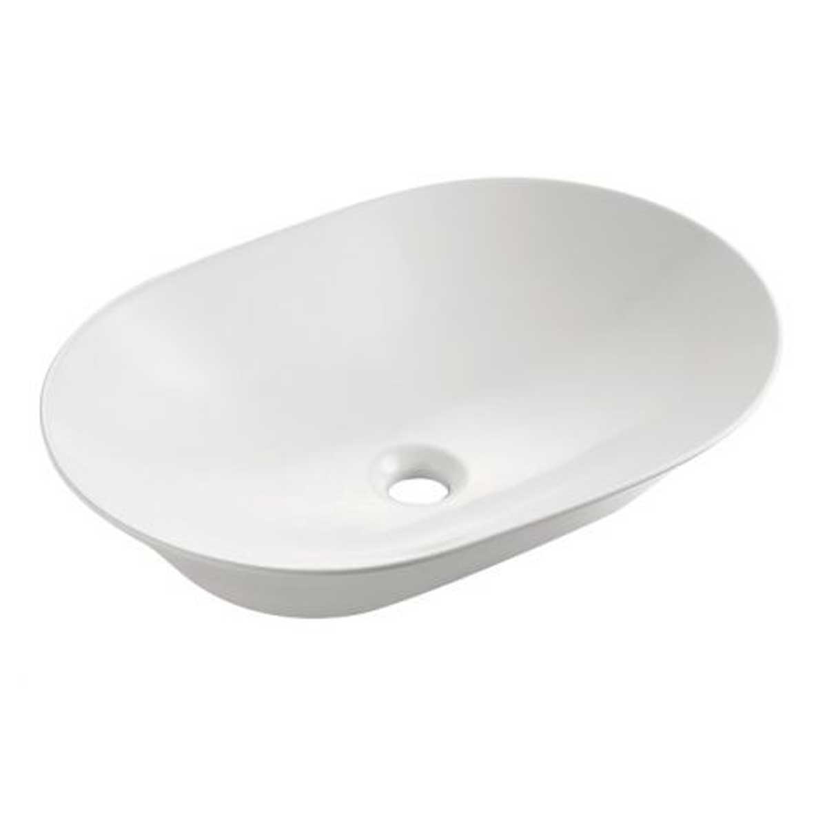 New Toulouse white Oval sink - The Bathco