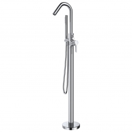 Single-lever column for bathtub with shower chrome Adagio Series Ramon Soler