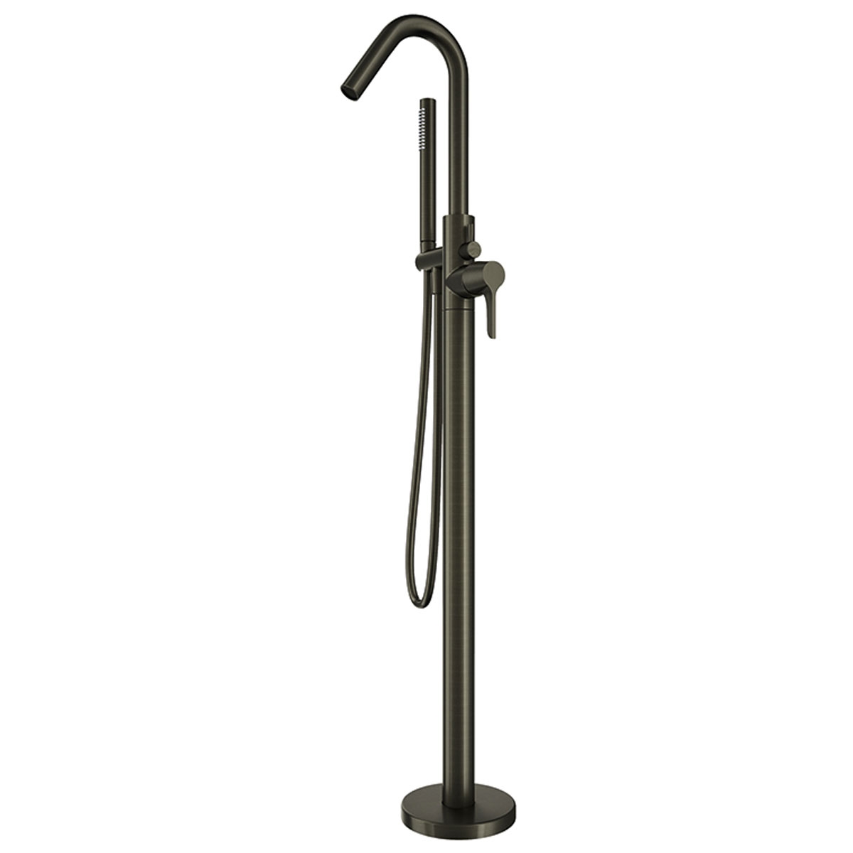 Einhebel-Säule für Badewanne mit Graphitdusche Adagio Serie Ramon Soler