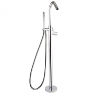 Single-lever column for bathtub with chrome shower Tzar Series Ramon Soler