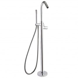 Colonne monocommande de la série Tzar pour baignoire avec douche