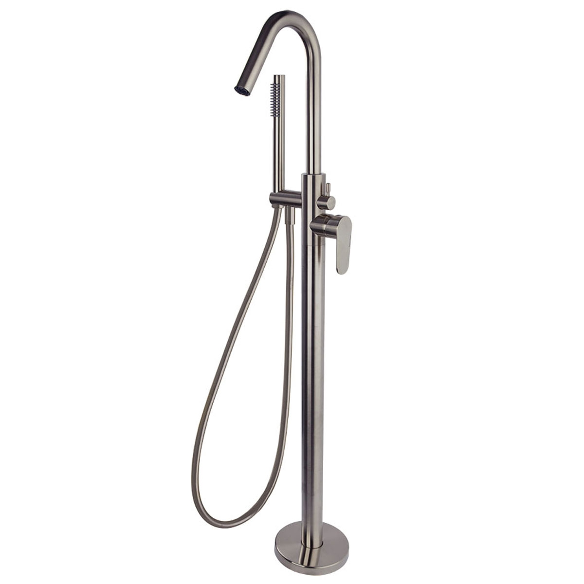 Einhebel-Säule für Badewanne mit gebürsteter Nickel-Dusche Alexia Ramon Soler Serie