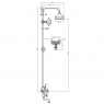 Gaudi Series Thermostatic Shower and Bathtub Column - Ramon Soler