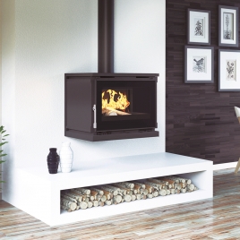 Front Wood Stove M-170 + Direct Gift