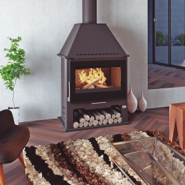 Poêle à bois frontal M-300 TFK + Cadeau direct