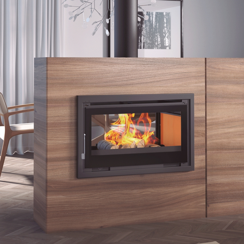 Wood insert with double-sided turbine IT-102 (100cm) + Direct gift