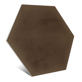 Figuli Marron Hexagone 15x17cm (0.56m2 par boîte)