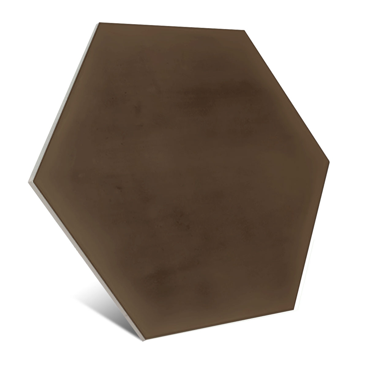 Figuli Hexagone Marron 15x17cm