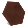 Figuli Grenat Hexagone 15x17cm