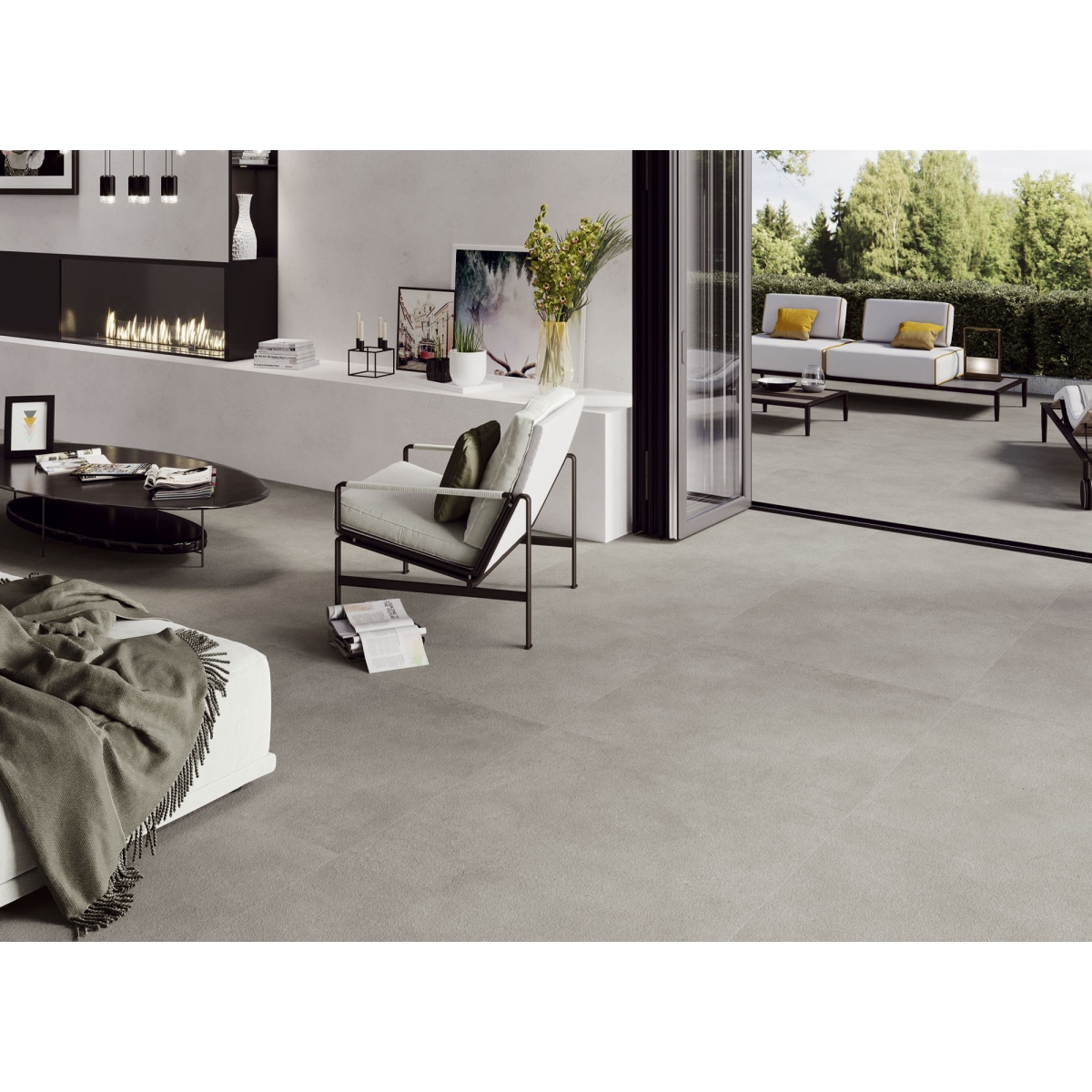 1871 Steel 100x100 Ateliers PORCELANITE