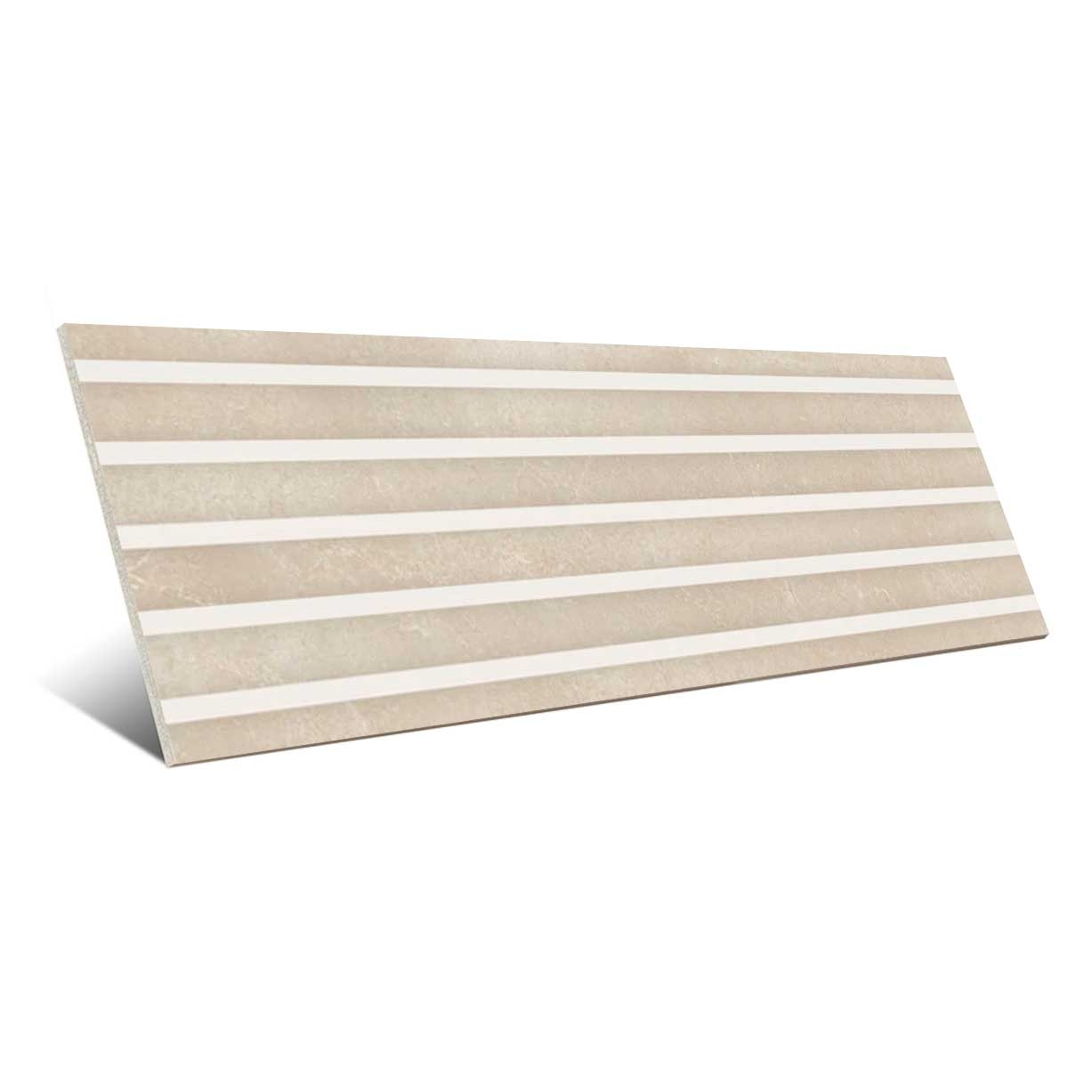 9523 Pierre en relief amande 30x90