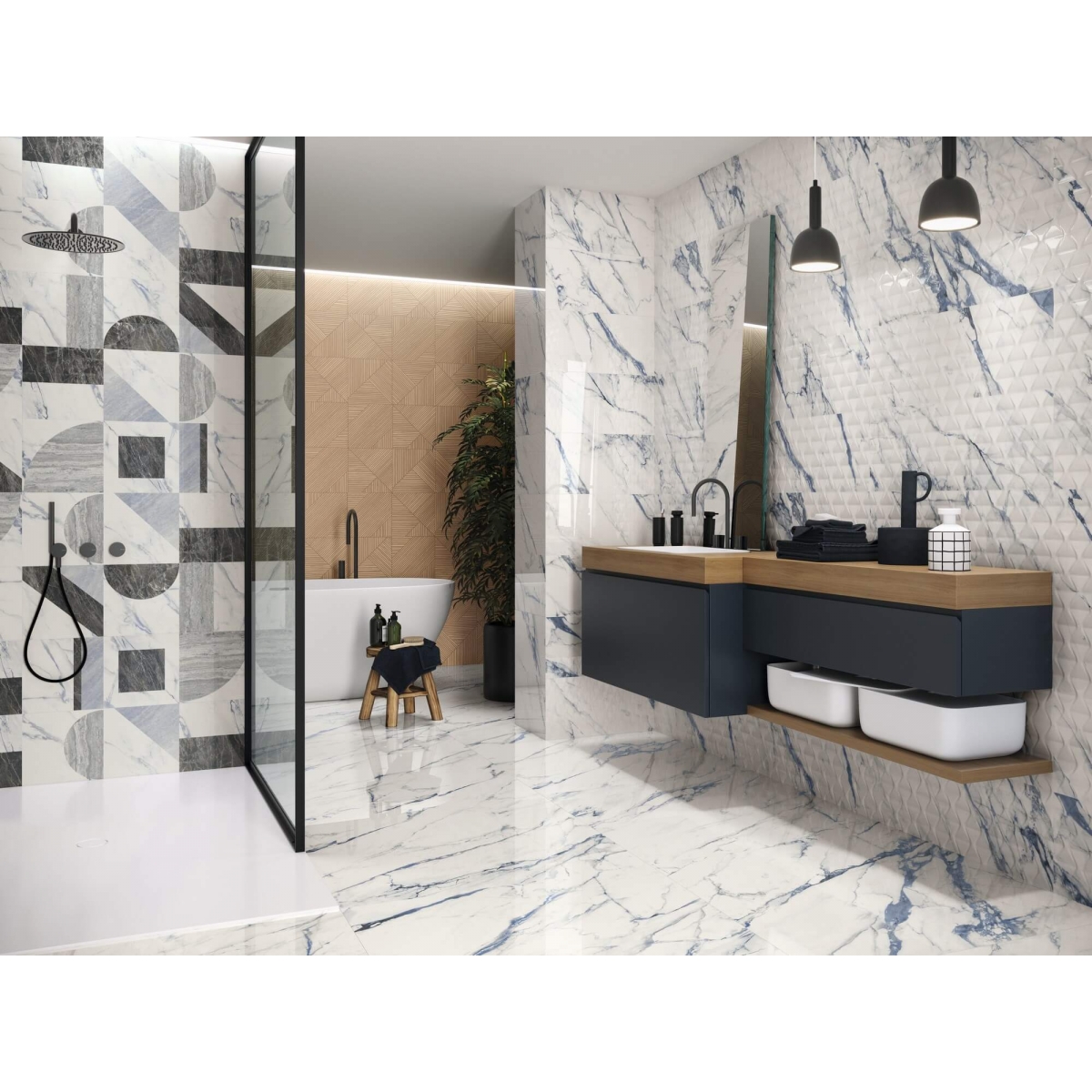 9545 Oak relief Rect. 30×90