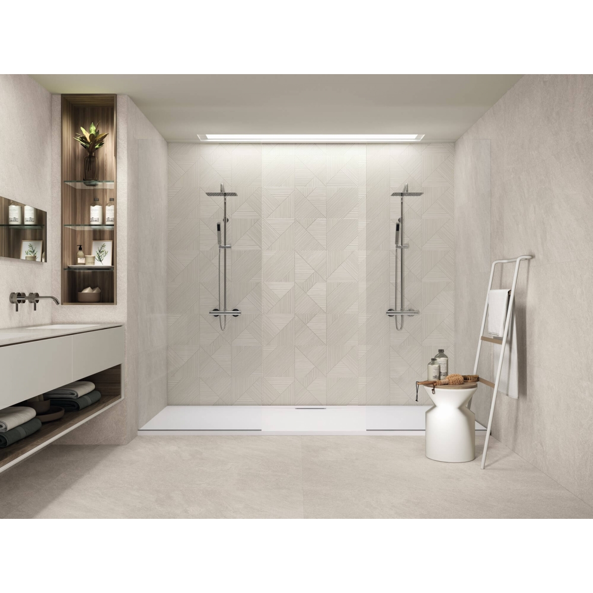 Amb 9545 Nordica Relieve Rect. 30x90 (caixa de 1,08 m²)