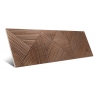 9545 Wenge Relief Rect. 30x90 Amazon-Serie von PORCELANITE
