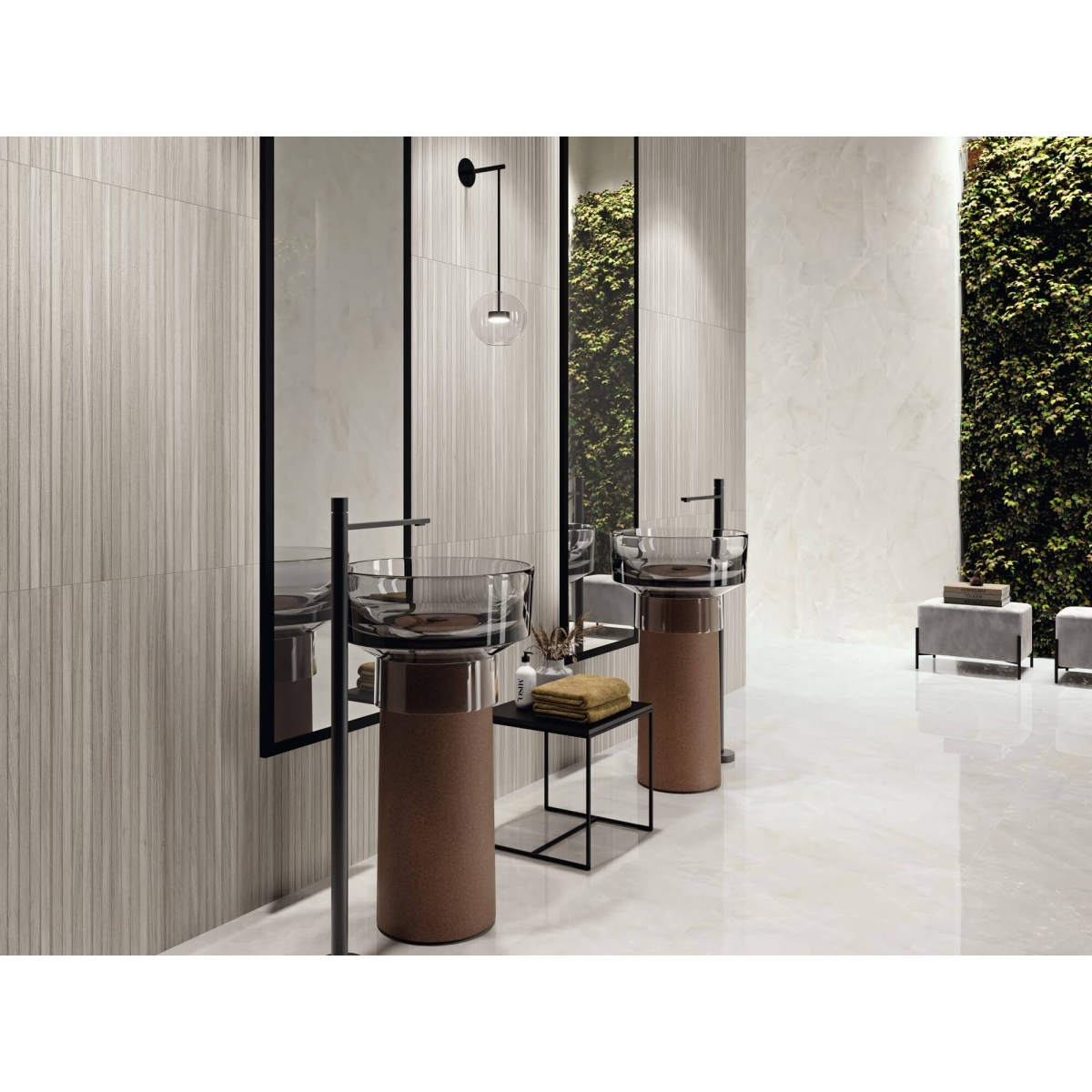 9544 Ash Relief Rect. 30x90 Amazon Series