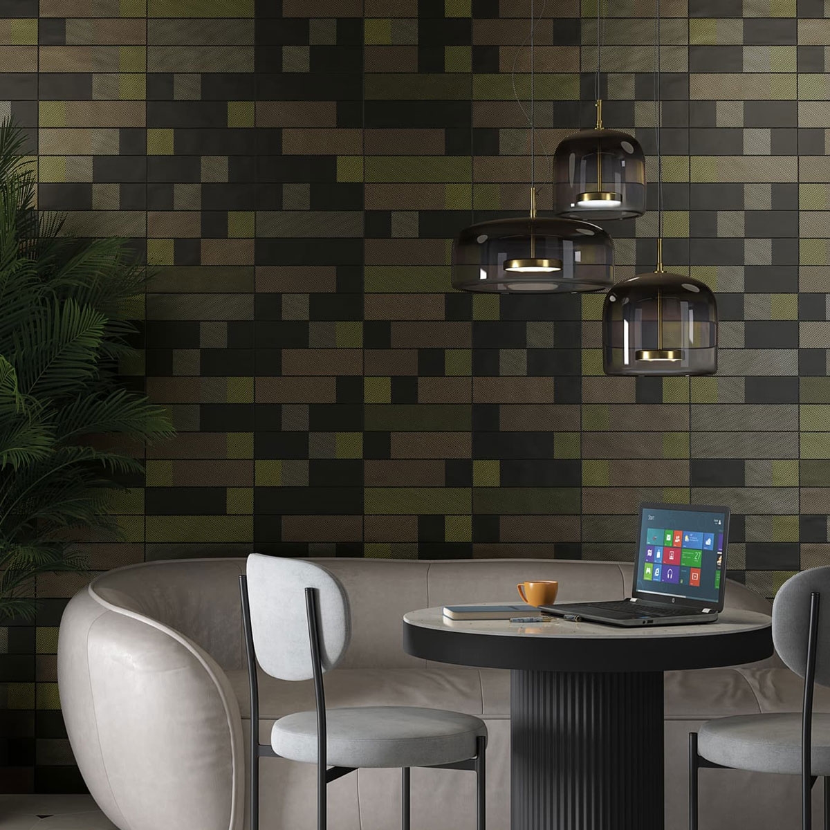 Sitges AB|C Petro 8x31.5cm in dining room