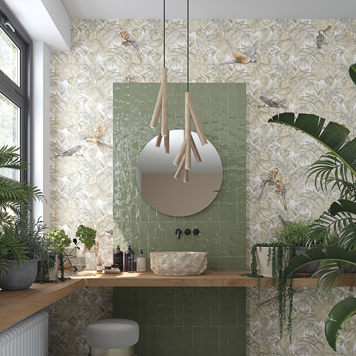 Baño con Revestimiento Sassari-R 45x120