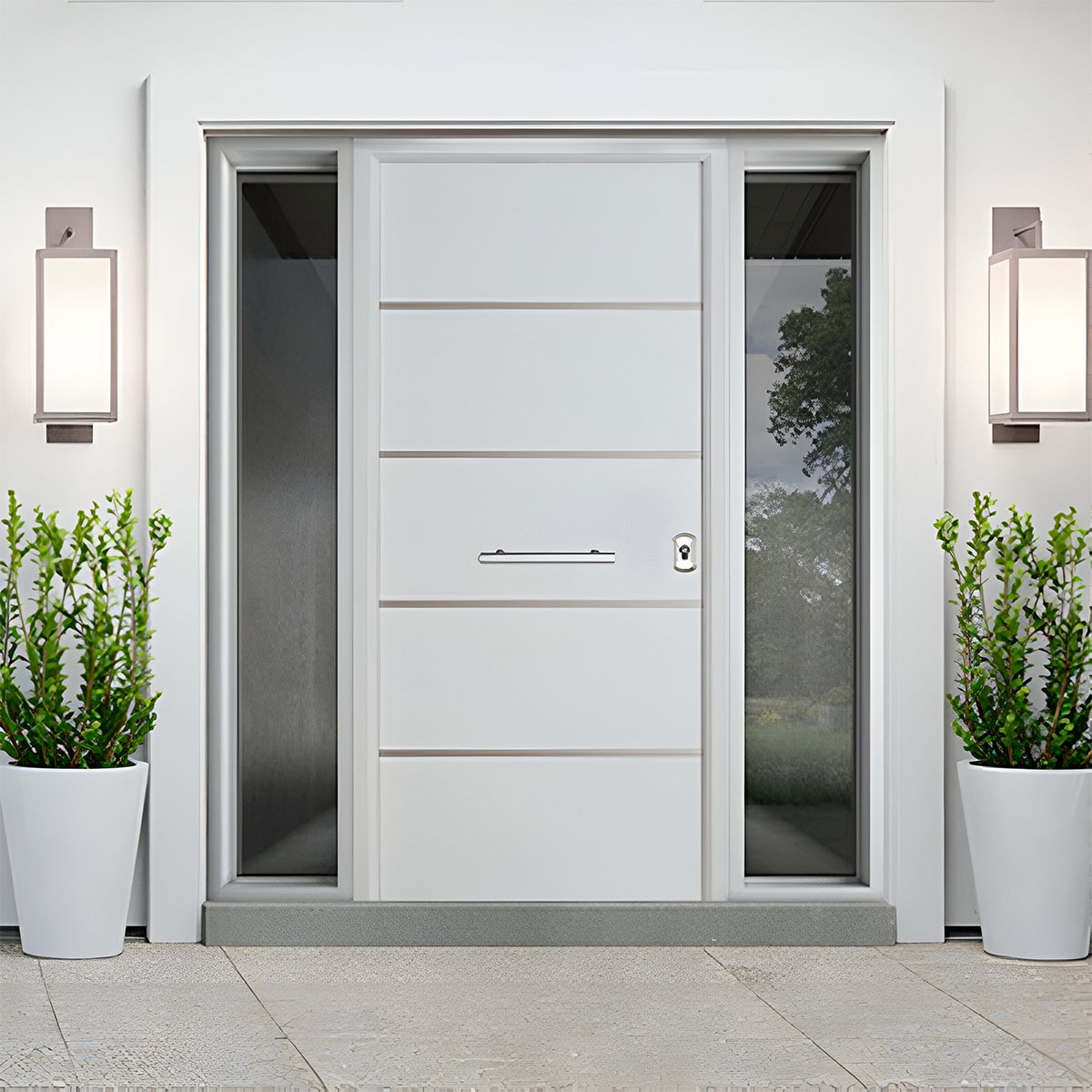 Fixed for doors Cearco model L1 with Verona Door Cearco