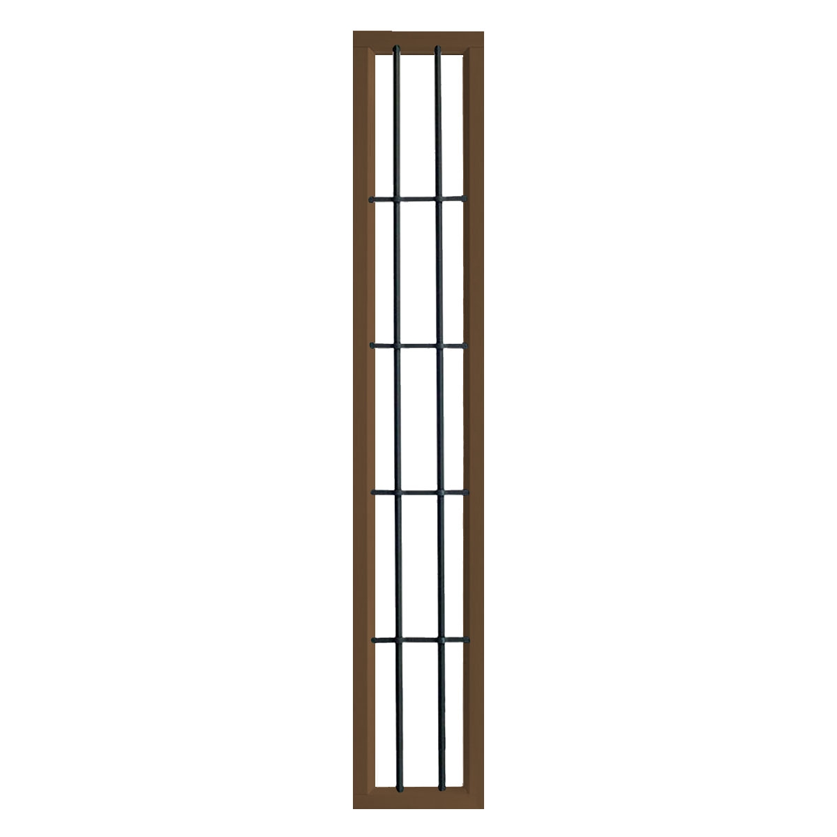 Fixo para portas Cearco modelo L3 castanho