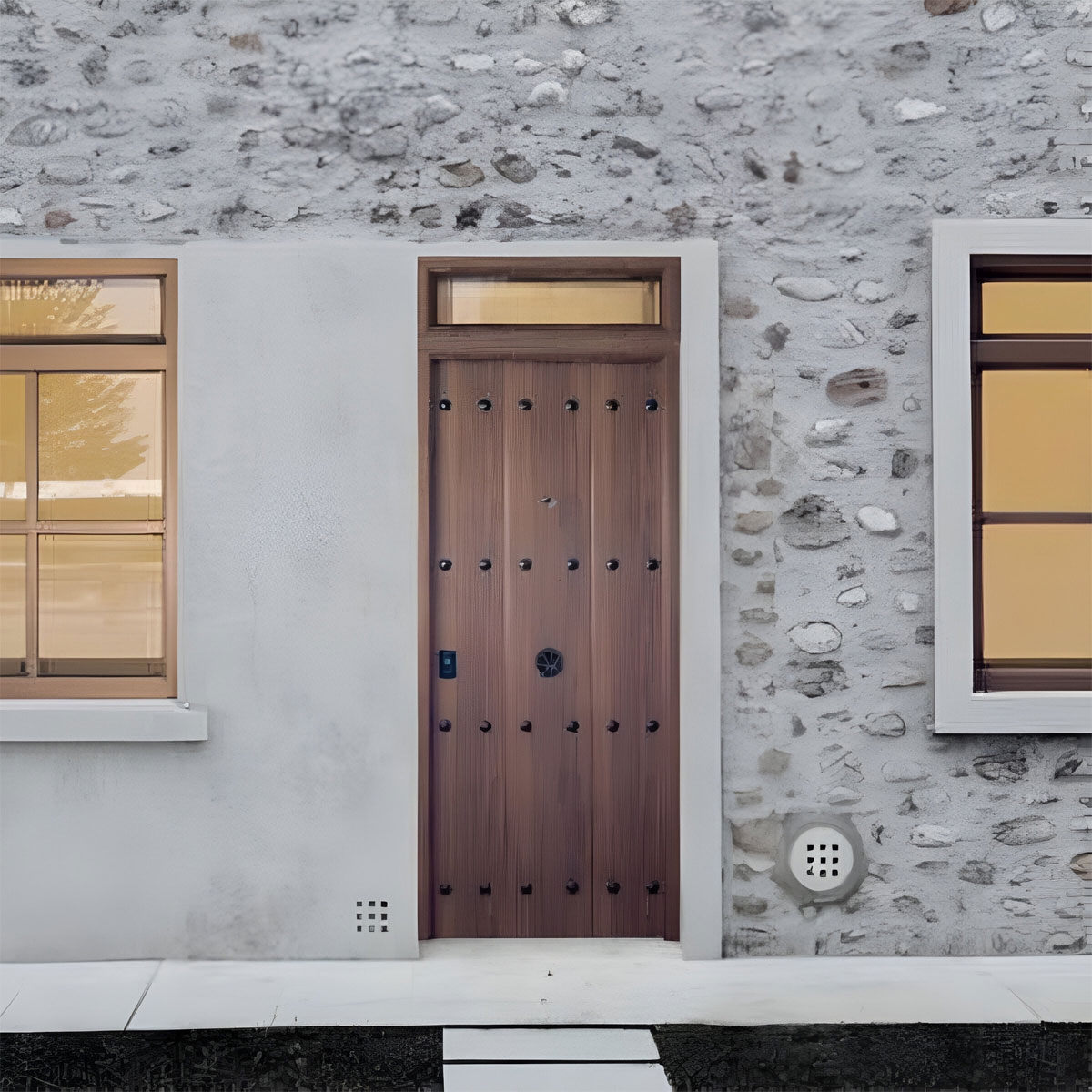 Cabeça fixa para portas Cearco modelo L1 + Porta Cearco Alborán Omega