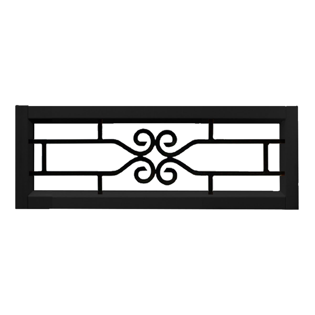 Cabeça fixa para portas Cearco modelo L5 preto