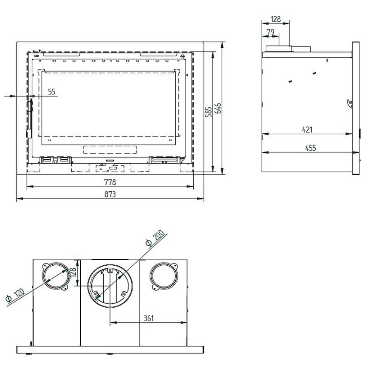 Tailles d’inserts en bois I-180